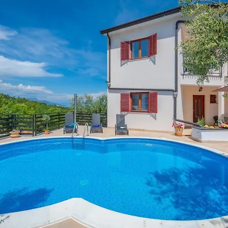 Klimatisierte Ferienwohnung Mit Sauna, Whirlpool, Meerblick, Pool, Wlan, Grill Und Liegestuhlen Lägenhet Drenje (Istria)